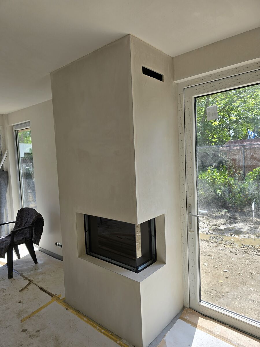 Wandafwerking & Haardombouw
